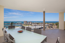 Arkaba Wing Apartment balcony looking across to Stokes Hill and Fort Hill Wharf