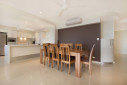 Arkaba Wing Apartment open plan kitchen and dining